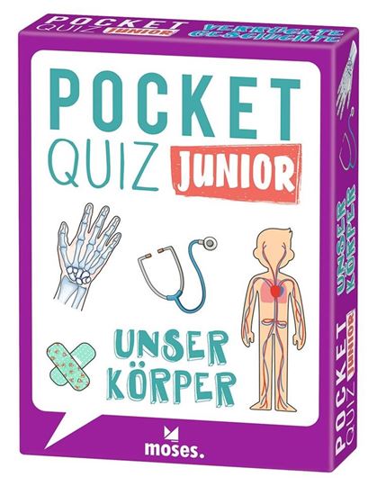 Image sur Pocket Quiz junior Unser Körper, VE-1