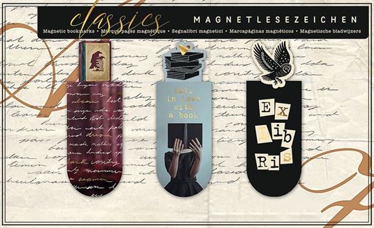 Immagine di moses. libri_x Magnetlesezeichen Classics, VE-6