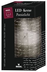 Bild von moses. libri_x LED-Kerze Poesielicht, VE-3