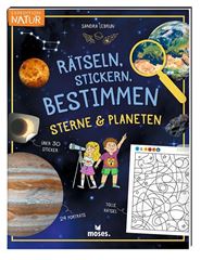 Bild von Rätseln, Stickern, Bestimmen - Sterne & Planeten, VE-1