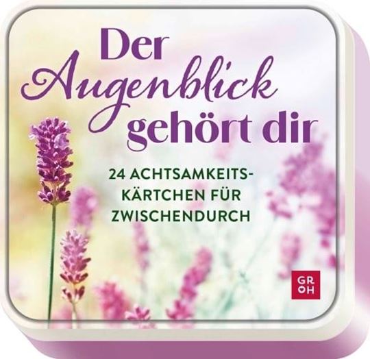 Bild von Metalldose Der Augenblick gehört dir