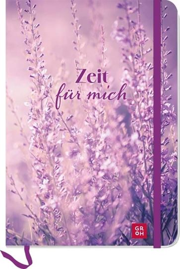 Bild von Notizbuch Auszeit Lavendel