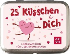 Bild von Metalldose 25 Küsschen für Dich