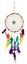 Immagine di Traumfänger Twisted Rainbow Rattan 22x50cm