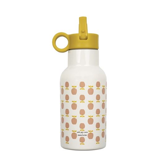 Bild von edelstahltrinkflasche apfel  (0.35l) émile & ida, VE-4
