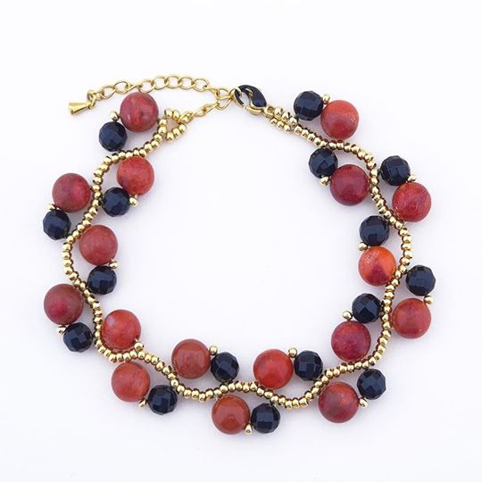 Image sur Erdung - Wurzelchakra Armband aus der Zarya Collection