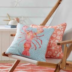 Image de Lobster Outdoor Orange 43x43cm - Kissenbezug OHNE Füllung