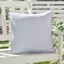 Bild von Plain Outdoor Silver 43x43cm - Kissenbezug OHNE Füllung