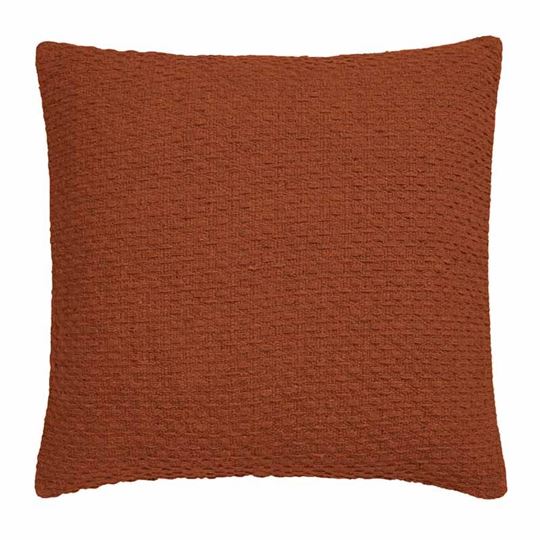 Bild von Hayden Terracotta 43x43cm - Kissenbezug OHNE Füllung
