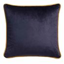 Bild von Down the Dilly Ochre/Blue 43x43cm - Kissenbezug OHNE Füllung