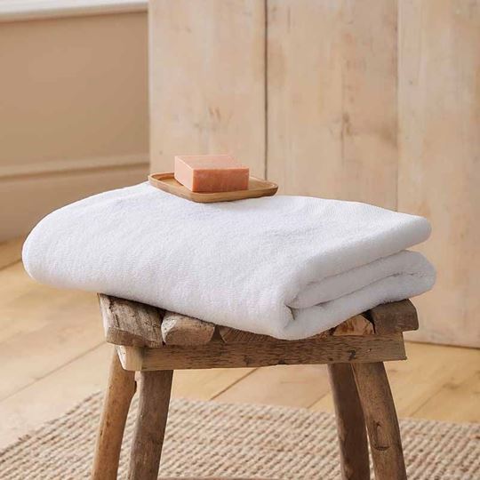 Picture of Abode Eco White Hand Towel 50x90cm