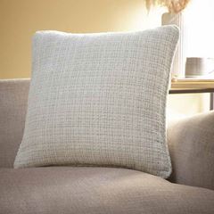 Bild von Alba Chenille Ivory 43x43cm - Kissenbezug OHNE Füllung