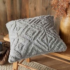 Immagine di Romo Grey 43x43cm - Kissenbezug OHNE Füllung