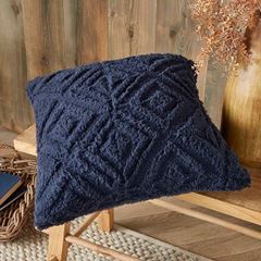 Immagine di Romo Navy 43x43cm - Kissenbezug OHNE Füllung