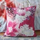 Bild von Mayfair Lady Pink 55x55cm - Kissenbezug OHNE Füllung