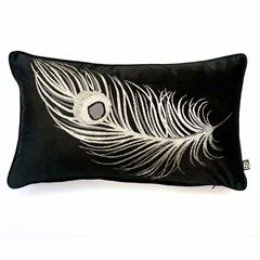 Immagine di Dandy Black/Gold 30x50cm - Kissenbezug OHNE Füllung