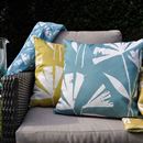 Bild von Alma Outdoor Teal/Ochre 43x43cm - Kissenfüllung inkl.