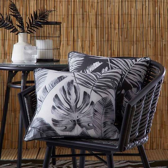 Bild von Tahiti Outdoor Silver 43x43cm - Kissenfüllung inkl.