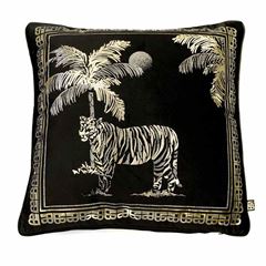 Picture of Tiger Tiger Blk/Gld 43x43cm - Kissenfüllung inkl.
