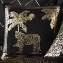 Picture of Tiger Tiger Blk/Gld 43x43cm - Kissenfüllung inkl.