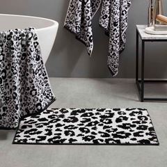 Immagine di Animal Black/White Bath Mat