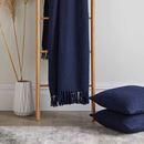 Image sur Hayden Navy 130x180cm Throw