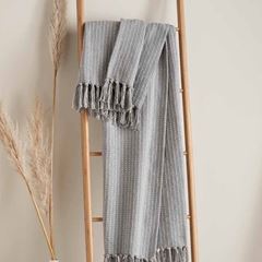 Bild von Quinn Grey 200x200cm Throw