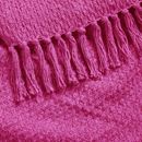 Image sur Hayden Pink 200x200cm Throw