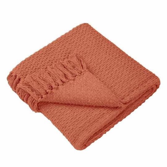 Bild von Hayden Terracotta 200x200cm Throw