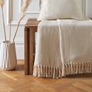 Picture of Hayden Cream 200x200cm Throw