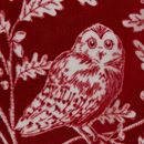 Bild von Woodland Owls Red 150x200cm