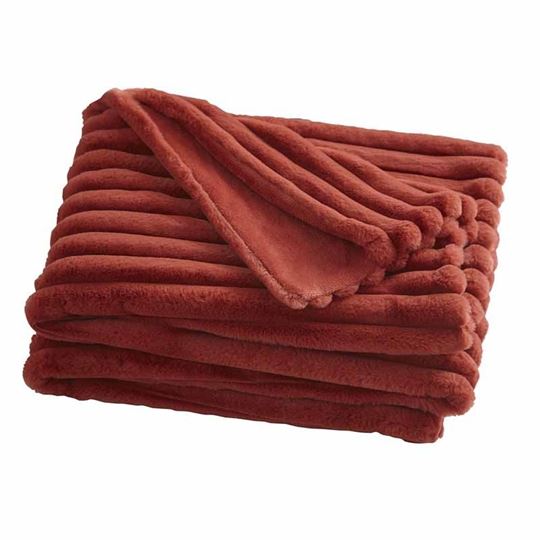 Bild von Morritz Terracotta 130x180cm Throw