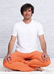 Image de T-Shirt Bambus in weiss von The Spirit of OM