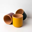 Picture of Cache-pot jaune safran