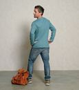 Picture of Langarm Shirt men Planet niagara-blau von The Spirit of OM