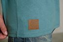 Picture of Langarm Shirt men Planet niagara-blau von The Spirit of OM