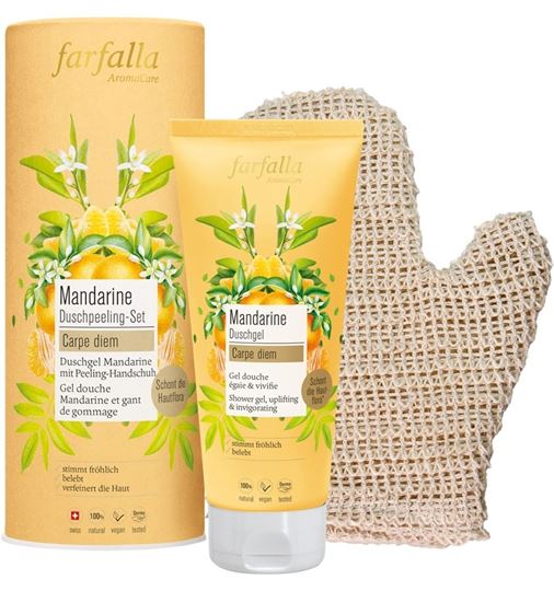 Image sur Mandarine Duschpeeling-Set