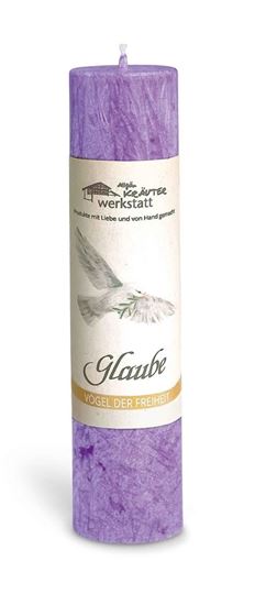 Bild von Allgäuer Heilkräuter-Kerze Glaube
