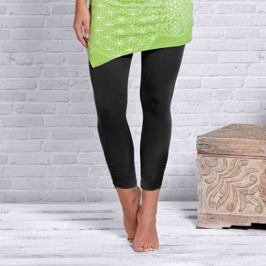 Immagine di Leggins 7/8 lang in schwarz von The Spirit of OM