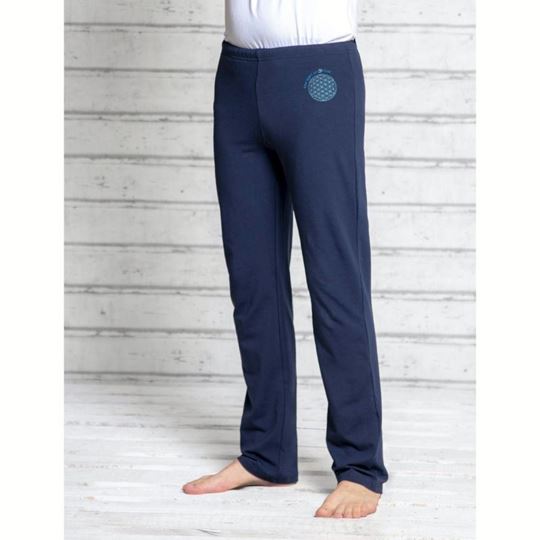 Immagine di Wellness-Hose lang unisex in dunkelblau von The Spirit of OM
