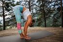 Image sur Yoga Leggings in karibik-blue von The Spirit of OM