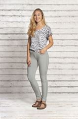 Picture of Jeggings lang in kieselgrau von The Spirit of OM