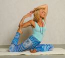 Bild von Yoga Leggings Blue Spirit in indigo-blue von The Spirit of OM