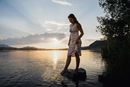 Picture of Rock - be happy - natur/bunt von The Spirit of OM