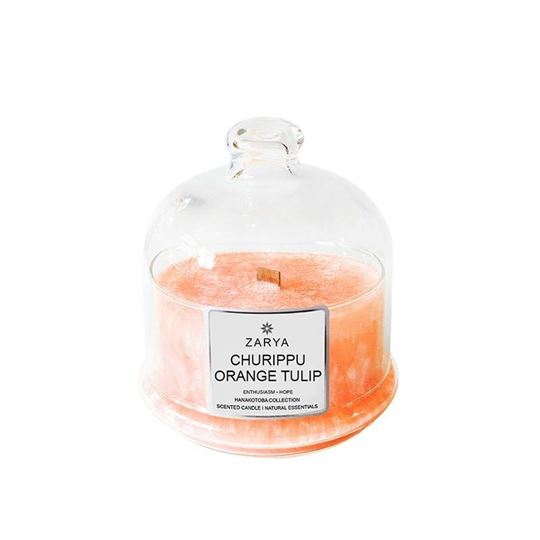 Image sur Duftkerze Churippu / Mini Orange Tulip aus der Zarya Collection