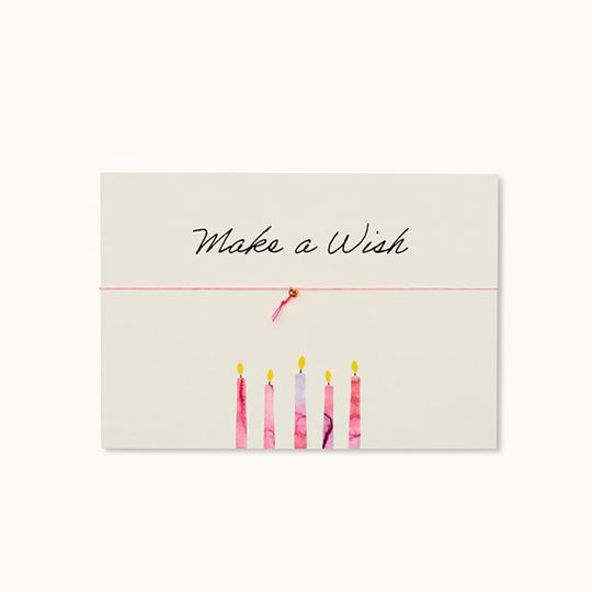 Bild von Armband-Karte Make a Wish - by vivi.
