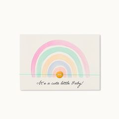 Picture of Armband-Karte Rainbow Baby - by vivi.