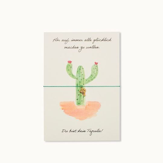 Bild von Armband-Karte Tequila Deutsch - by vivi.