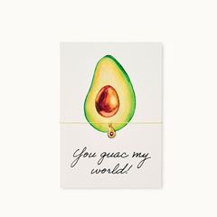Picture of Armband-Karte:  You Guac My World - by vivi.