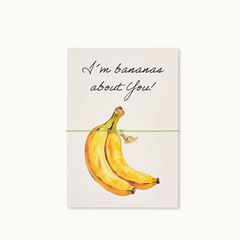 Picture of Armband-Karte: Bananas about you! - by vivi.